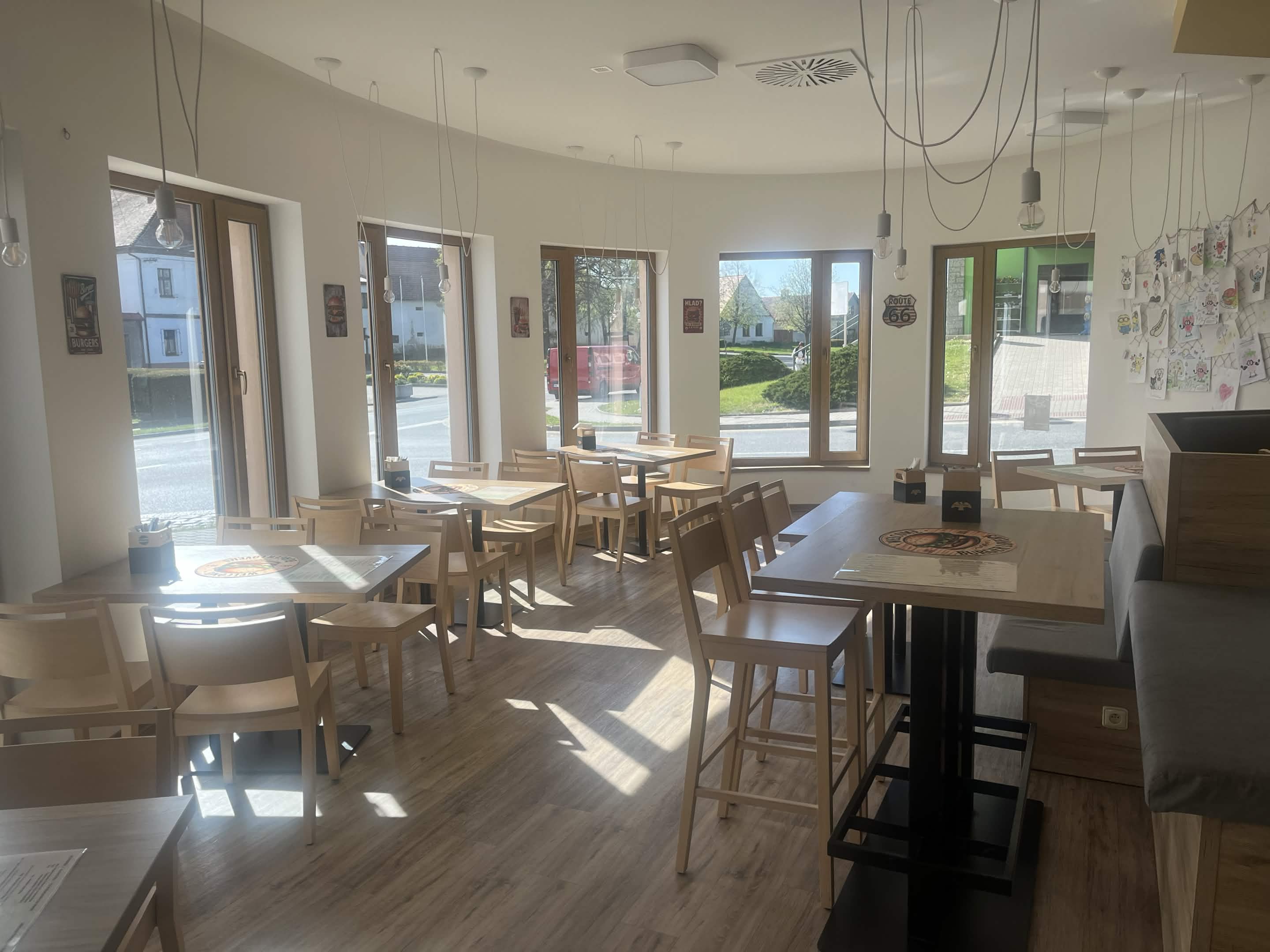 Interiér restaurace